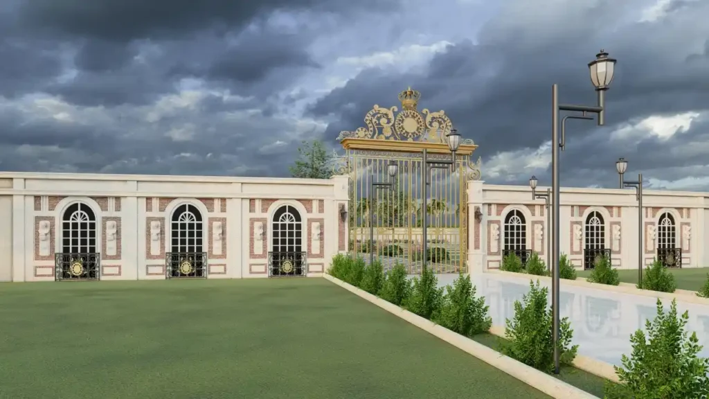Grand entrance of CMDA and RERA approved villas in a premium gated community